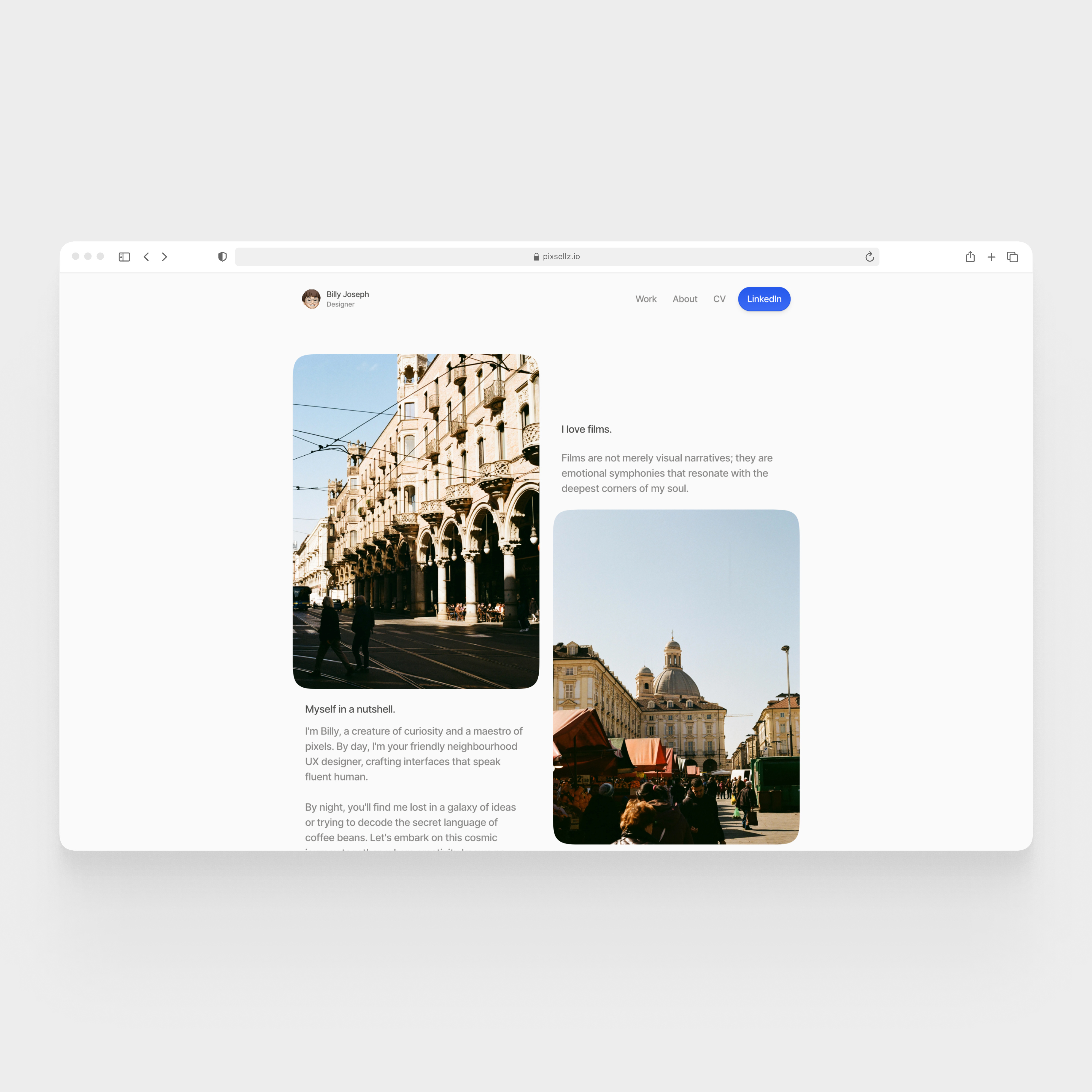 First Attempt UI/UX Product Design Portfolio Framer Template by A L on ...