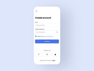 Sign Up daily ui sign up mobile register sign up ui