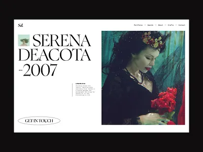 Fashion Photographer - Website Design artist branding creative design designer fashion graphic design interface luxury minimal modern photographer ui uiux user experience design userinterface ux webdesign website websitedesigner