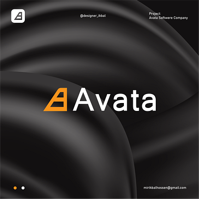Avata company logo avata logo company logo creative logo design graphic design illustration letter logo logo logodesi logomaker