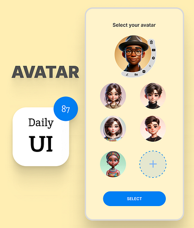 Avatar animation branding dailyui design graphic design illustration logo ui ux vector