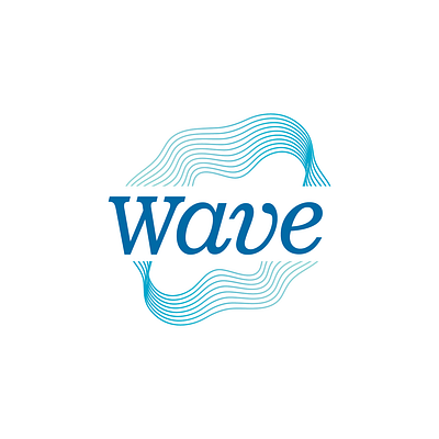 Wave Logo branding logo