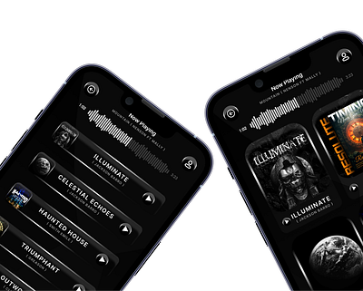 MUSIC MOBILE APP mobile app music ui design