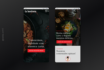 Restaurant Movil Design drink figma food graphic design movil ui uidesign web webdesign