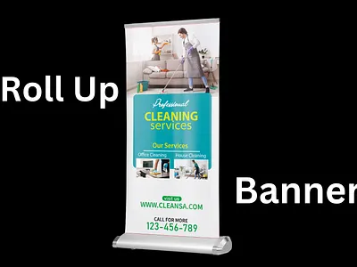 Roller Banner, Vertical Banner, Standy Banner banner branding design display banner illustration poster roller banner shop banner vertical banner wall banner
