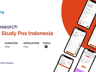 UI/UX Case Study - Redesign POS Indonesia branding graphic design ui