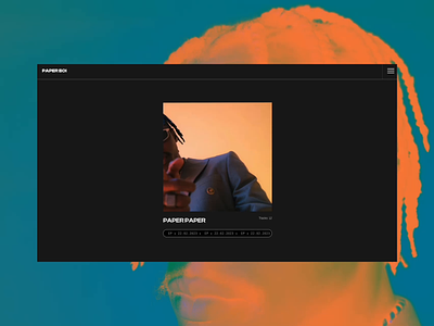 Webflow Template for Musicians 🎤 animation black colorful darkmode design landingpage music musician ui vibrant webflow webflowtemplate website