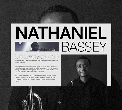 Nathaniel Bassey Website Exploration design nathaniel bassey ui ui design uiux user experience user interface ux ux design web design website design