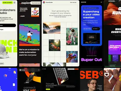 Framer Gallery builder design framer gallery inspiration nocode webbuilder webflow website websites