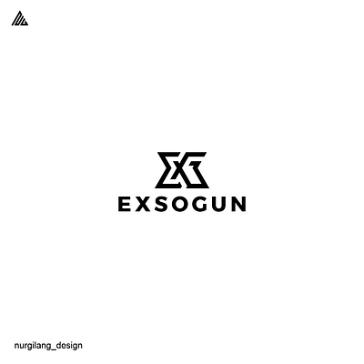 EXSOGUN app branding design graphic design illustration logo typography ui vector