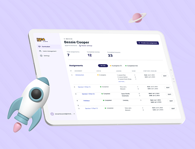 Luca educational kids platform app app design children children app kids learning learning app students app tablet app ui uiux web web app