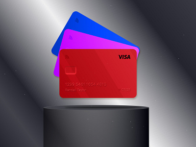 Minimalist Credit Card branding card concept credit card daily challenge design graphical user interface gui material design mockup neumorphic neumorphism product product design typography ui uiux user experience user interface ux