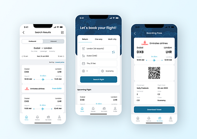 Airline ticket booking app airlane app appdesign booking design mobile ui ux