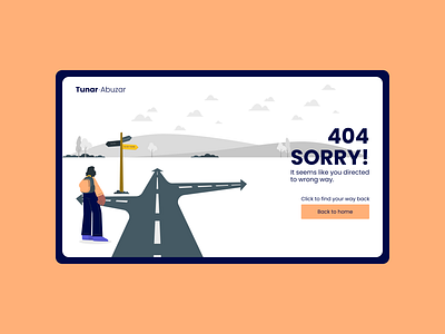 404 Error Page design 404 ui ux