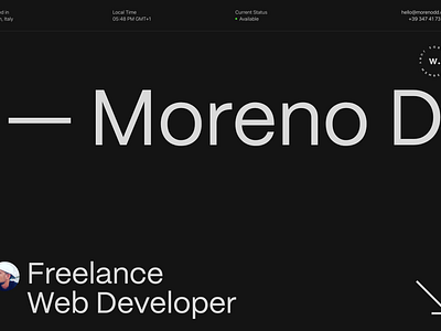 2024 Portfolio developer personal portfolio web design