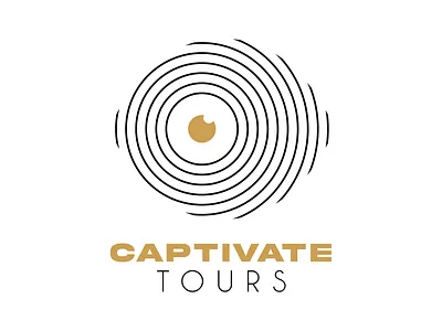 Captivate Tours graphic design logo