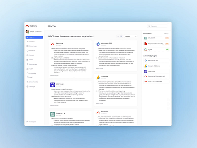 Redmine redesign concept animation fluent redesign redmine task ui white