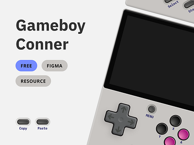 Freebie: Gameboy Connor (Figma) classic device figma free gameboy resource retro