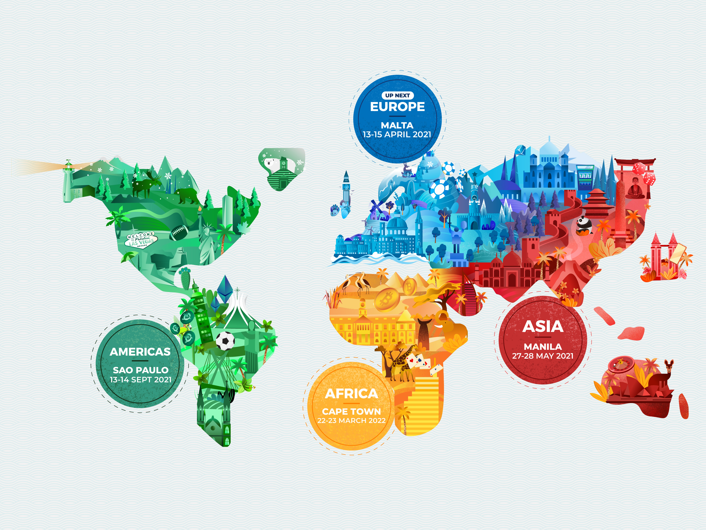 SiGMA '21-22 Branding africa americas asia brand identity branding color design europe events graphic design illustration map sigma social media vector visual identity