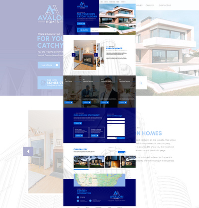 Real State Website Design figma graphic design realstate ui web design website design