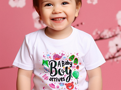 Custom Baby Craton T shirt Design baby babytshirt graphic design logo motion graphics tshirt tshirtdesign tshirtlove vector