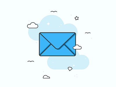 Newsletter askgamblers envelope falt mail newsletter