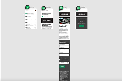 Mobile Email Figma Prototype - JDC email email design email designer figma figma design figma prototype figma wireframe mobile designer mobile email prototype ui ui design ui designer