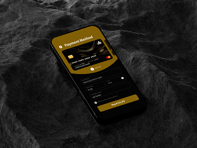 KBC Credit Card Checkout Page auto layout bank app bank checkout black brand design brand identity branding checkout page clean credit card dailyui dark design figma graphic design ui user interface ux uxui yellow