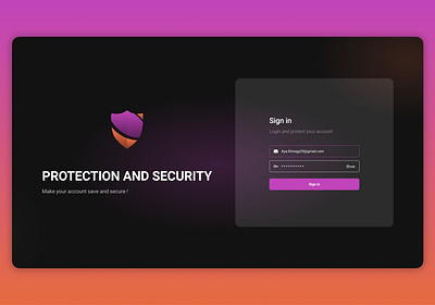 Security awareness website clean clear security ui ui ux ui design ux webdesign