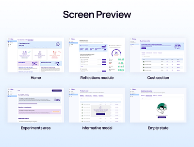 Sales & management system ui design ux design web design