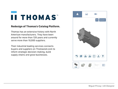 Thomas Industrial Catalogs Plataform catalog ecommerce thomas ux