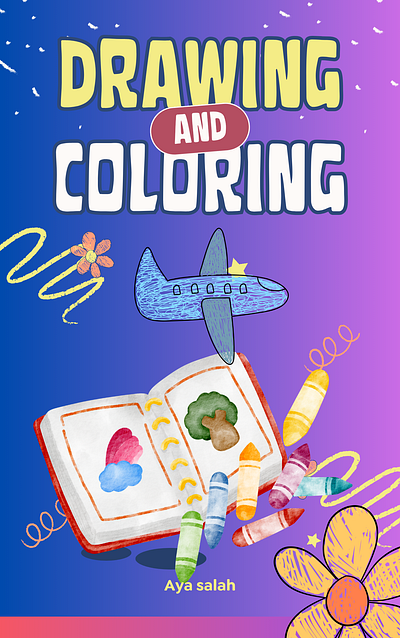 Coloring book cover thumbnail
