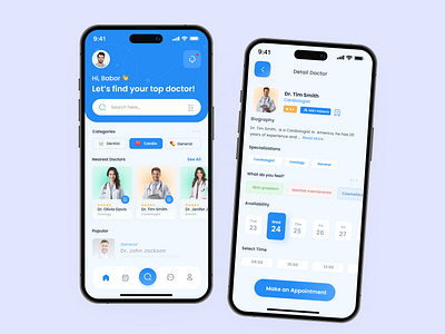Medical Mobile App app design branding dashboard ui doctor doctor ui medical medical ui medicine ui mobile app ui ux website