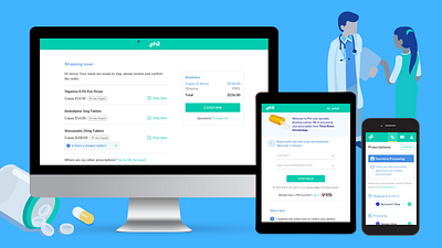 Phil Patient Portal / Operation Dashboard app b2b b2c dashboard design endtoend patientportal productdesign uiuxdesign