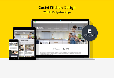 Cucini Kitchen Corporate Identity Design b2b branding corporateidentity designsystem logo uiux websitedesign