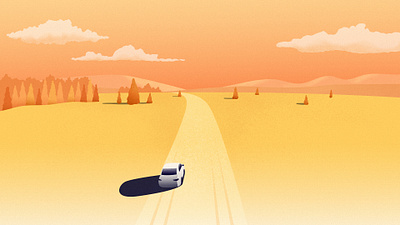 Yendo Illustration #4 branding car illustration credit card company design graphic design illustration vector illustration
