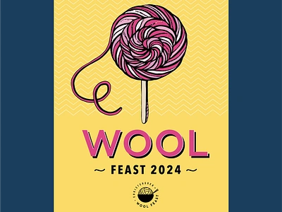 Poster Design for Wool feast poster wool yarn