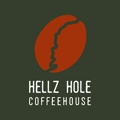 Hellz Hole Coffeehouse Secondary Logo branddesign brandidentity branding coffee design graphic design logo logodesign restaurant simple vector