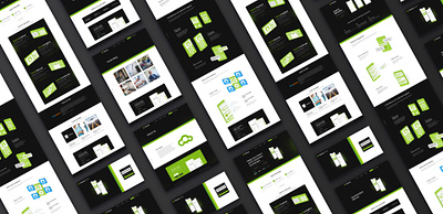Website Design for Ternio branding web design website