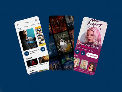 iRater movie app majasociet mobile movie ui ux