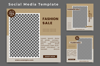 Social Media Template Vol 31 branding design graphic design illustration line logo typography ui ux vector