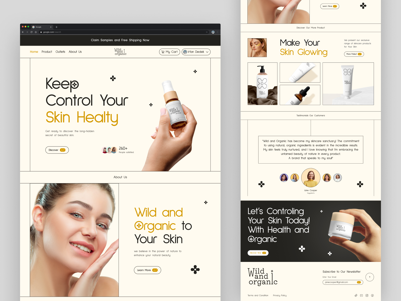 Example of Monthly Design Partner (UI/UX & More)