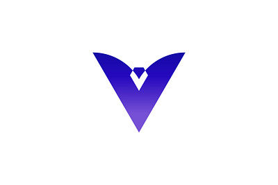 V Diamond Logo alphabet branding design graphic design letter v logo logo v minimalist modern simple typography v diamond v initial v letter v logo v monogram vector