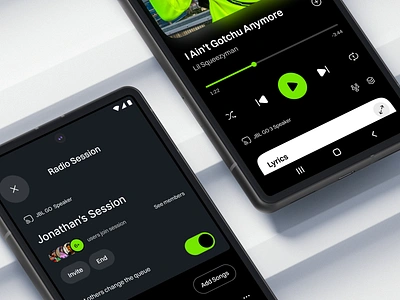 Biloop - Radio Session in Music App app apple music audio player clean design jam session listen mobile app mobile music music music app music player music player app song song app soundcloud spotify streaming app ui ui design uiux