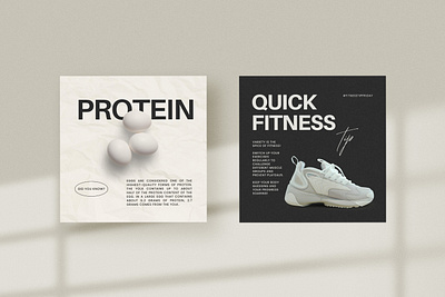 Fitness Coach Social Media Templates black and white bold canva design fitness coach health and fitness health coach instagram instagram template minimal nutrition coach personal trainer social media