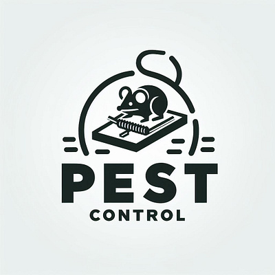 Pest Control Icon Logo graphic design logo