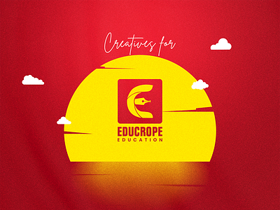 Creatives for Educrope Education branding consultancy creatives design illustrator photomanipulation photoshop social media posts studyabroad