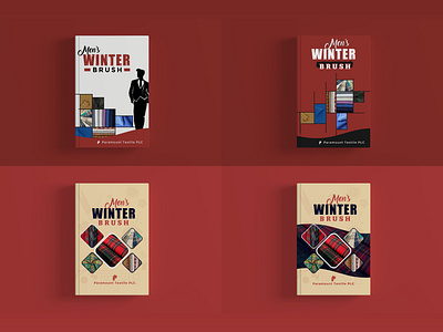 Men's Winter Brush Book Cover Design book cover book cover design brand branding cover design design e book graphic design grapic illustration illustrator vector