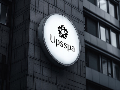 Upsspa U letter beauty spa yoga logo & brand identity design. beauty beautylogo branding fitnesslogo letterlogo logo logo design luxurylogo spa spalogo u uletterlogo ulogo yoga yogalogo