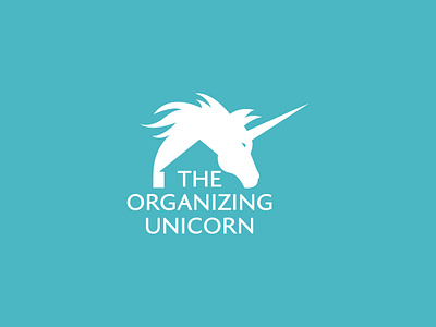 The Organizing Unicorn Company Logo Design branding business creative logo custom logo design graphic design letter logo logo unicorn